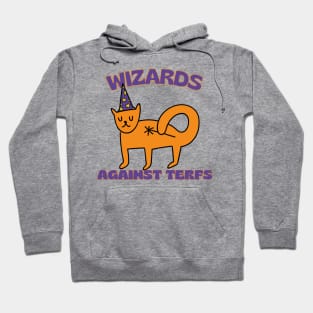 Wizards Against TERFs Cat Hoodie